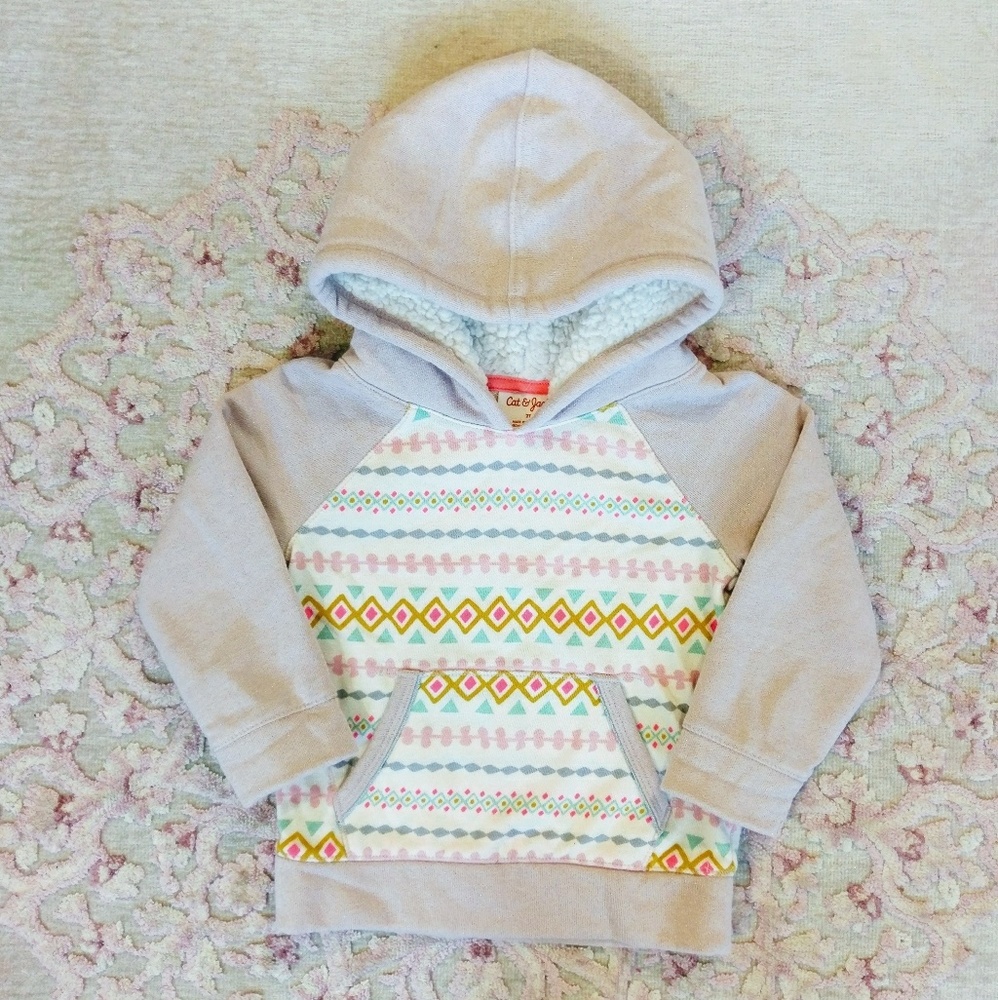 2T CAT&JACK HOODIE